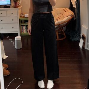 Elegant Black Women's Dress Pants